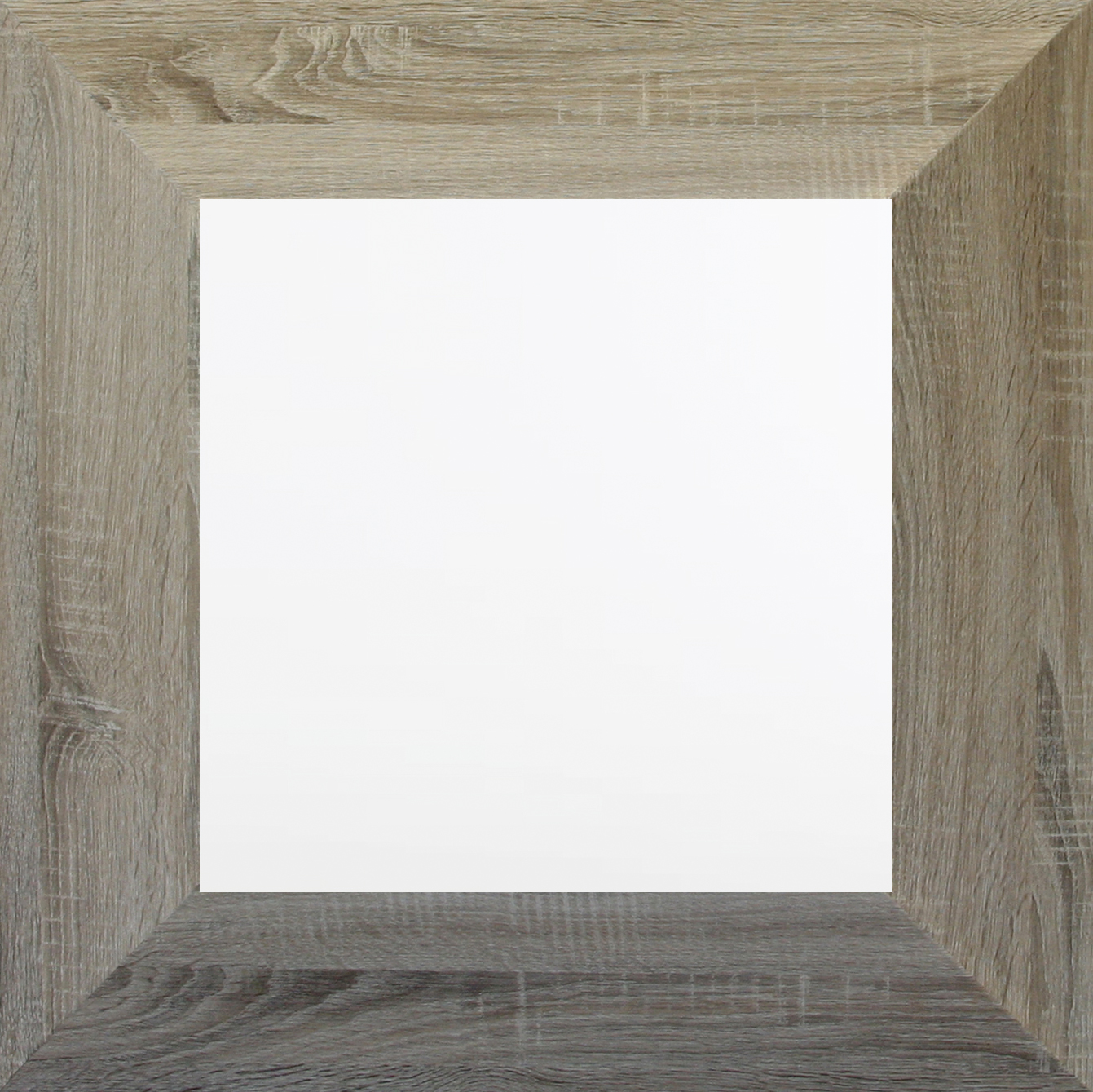 TS088 Wall décor art mirror weathered natural modern square